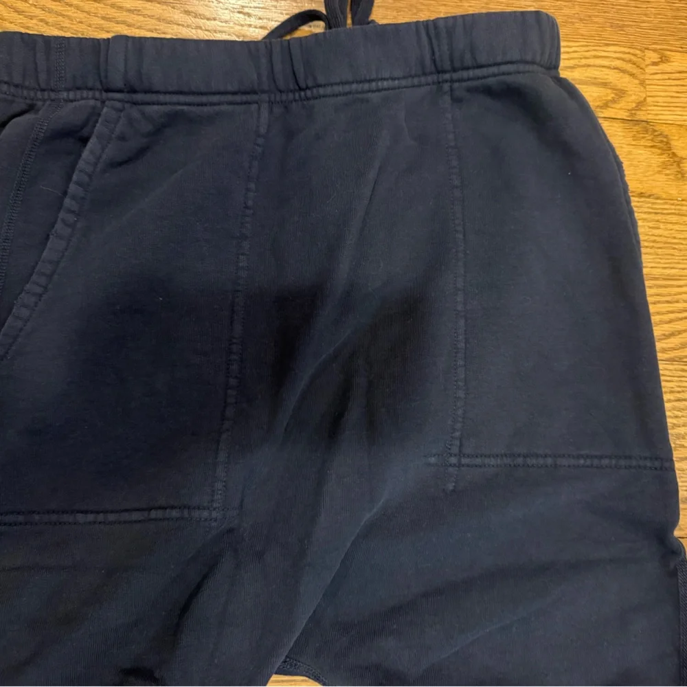 Nili Lotan navy drop crotch sweatpant size small - Picture 2 of 3